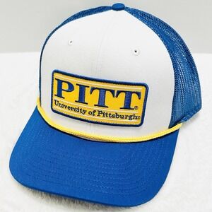 The Game Pitt Panthers Patch Rope Hat‎ Cap Adjustable Snapback Blue NCAA College